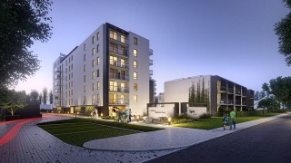 Kwartał Uniwersytecki II w Gdańsku w budowie