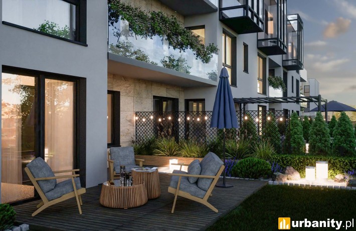 Młociny Apartments, wizualizacja, wiz. materiały dewelopera