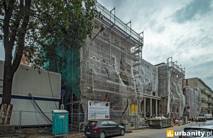 Remont obiektu przy Moniuszki 5 fot. Stefan Brajter / UMŁ