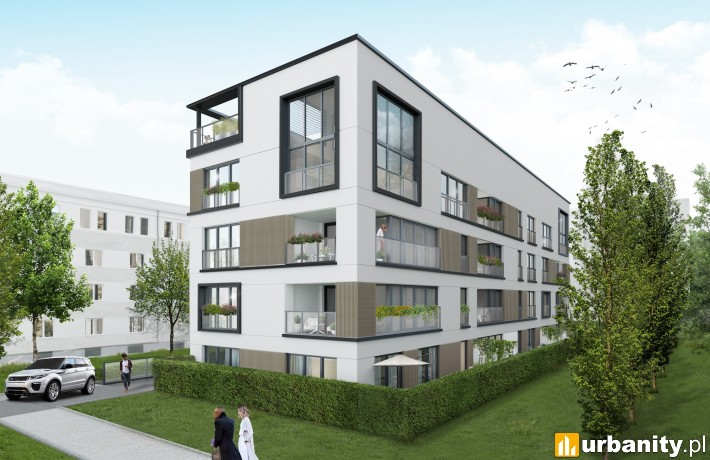 Wizualizacja inwestycji Moxo House w Warszawie