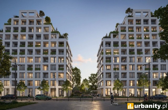 Projekt inwestycji Murano w Śródmieściu, wiz. materiały inwestora