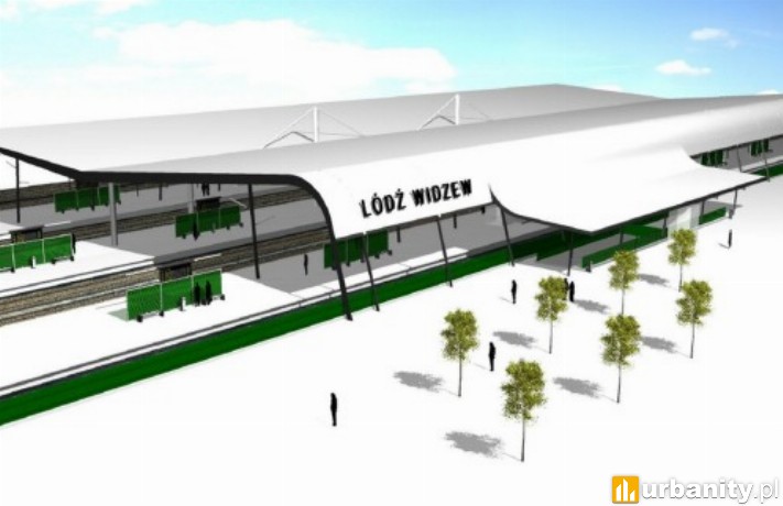 Przebudowana stacja Łódź Widzew