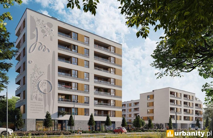 Sady Żoliborz w Warszawie, wizualizacja, wiz. materiały dewelopera