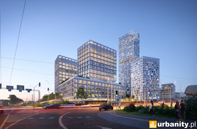 Skycity w Gdyni, wizualizacja, wiz. materiały inwestora