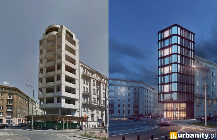 „Szkieletor” przy Placu Politechniki 4