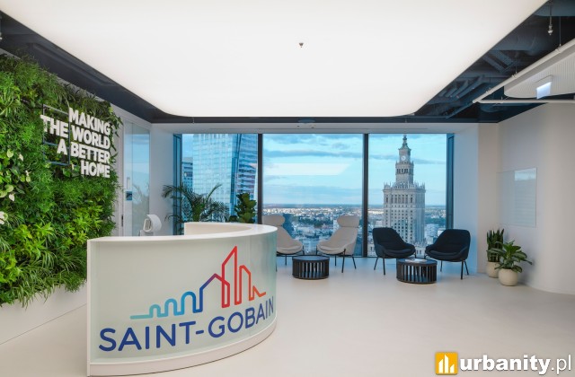Biuro Saint-Gobain w Varso Tower, fot. HB Reavis