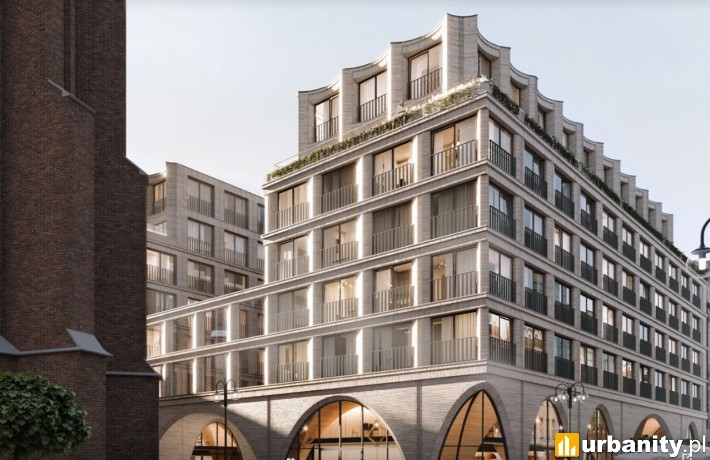 Czy tak wyglądał będzie apartamentowiec w miejsce Solpolu? wiz. Roark Studio