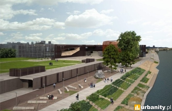 Bulwary nad Wisłą - projekt
