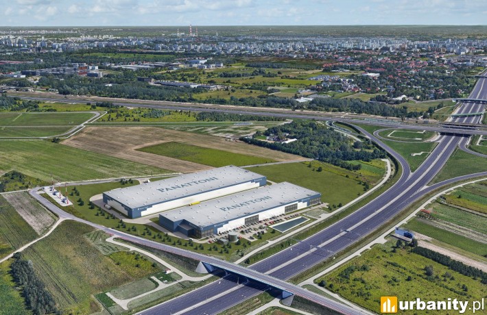 City Logistics Warsaw Airport IV, wizualizacja kompleksu, wiz. materiały inwestora