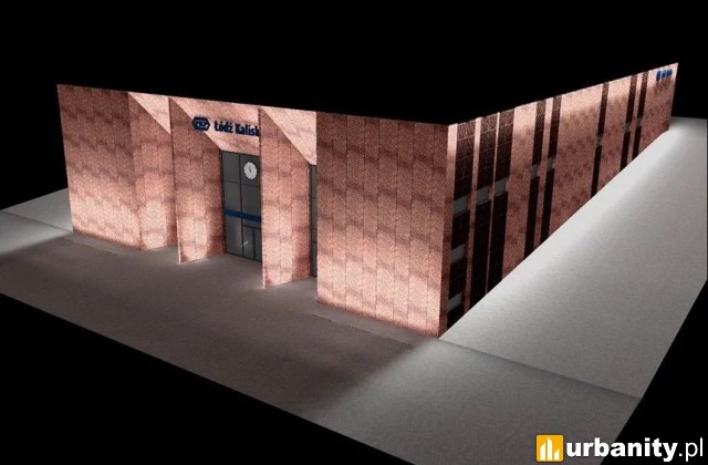 Metamorfoza dworca Łódź Kaliska, wiz. PKP