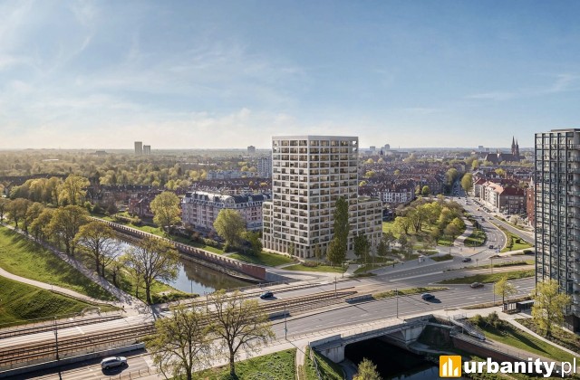 Projekt osiedla Jaracza 79 we Wrocławiu, wizualizacja, wiz. materiały dewelopera