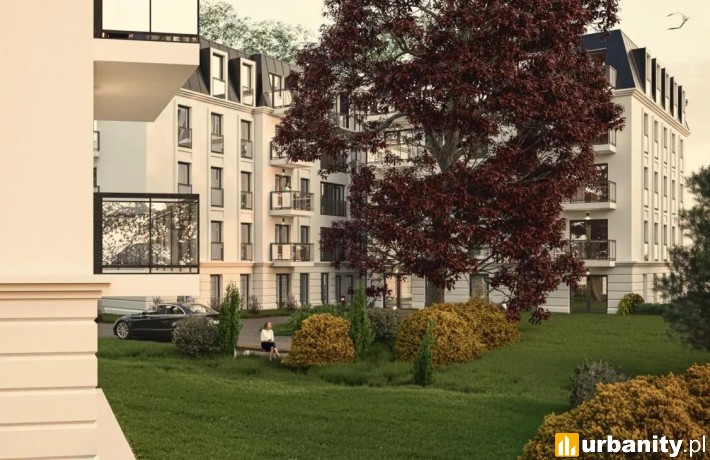 Projekt osiedla Jesionowa Vita w Gdańsku, wiz. Develia