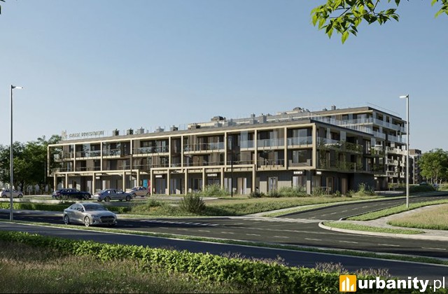 Planowane osiedle przy ulicy Warszawskiej w Kielcach, wiz. materiały dewelopera