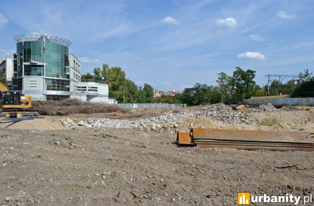 Działka przy Kolejowej we Wrocławiu w 2018 roku, fot. alsen strasse 67