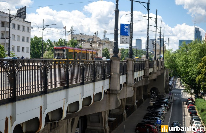 Wiadukt mostu Poniatowskiego zostanie wyremontowany, fot. zdm.waw.pl