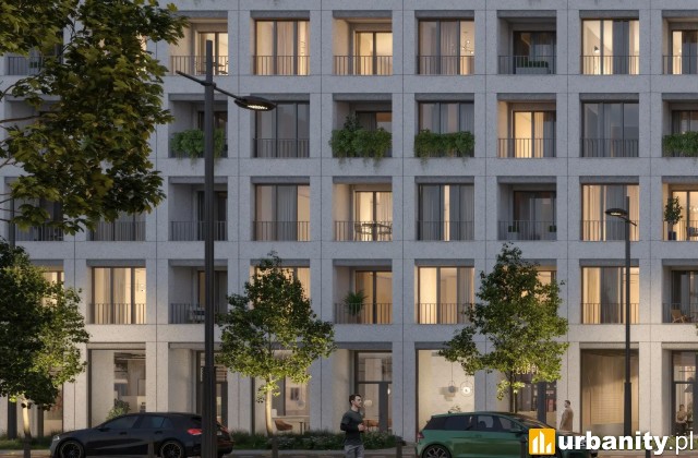 Projekt inwestycji Murano w Śródmieściu, wiz. materiały inwestora