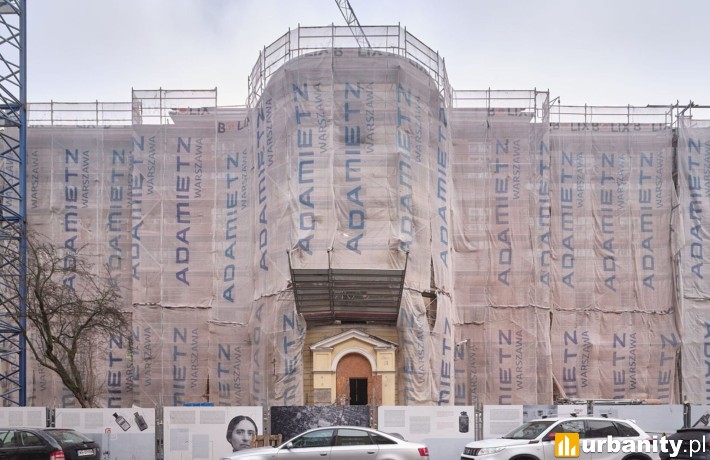 Muzeum Getta Warszawskiego, budowa styczeń 2026 r., fot. 1943.pl