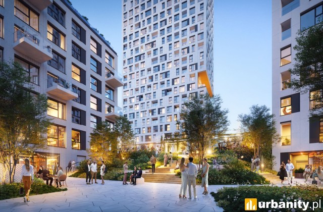 Skycity w Gdyni, wizualizacja, wiz. materiały inwestora