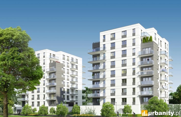 Wizualizacja inwestycji Sokołówka II