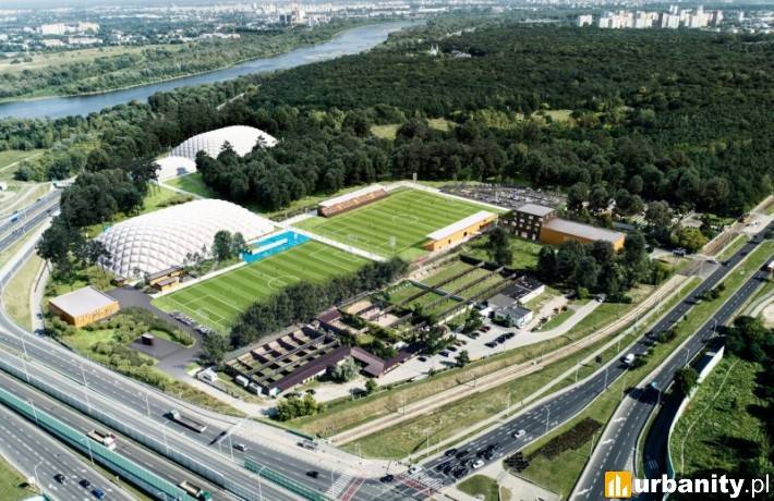 Wizualizacja ośrodka Hutnik