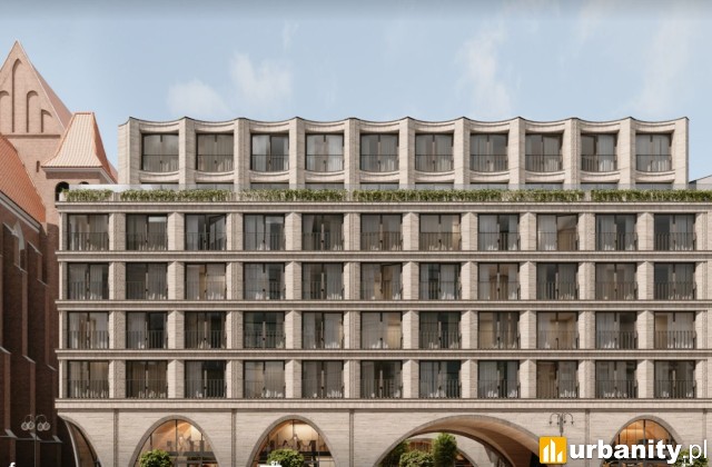 Czy tak wyglądał będzie apartamentowiec w miejsce Solpolu? wiz. Roark Studio