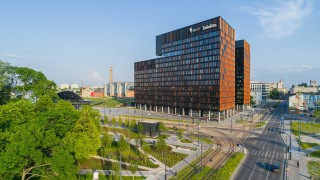 GFT z główną siedzibą w łódzkiej Bramie Miasta