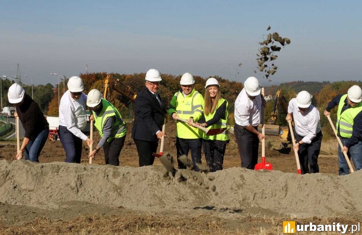 Rozpoczęcie budowy kolejnego odcinka drogi ekspresowej S1, fot. Mirbud