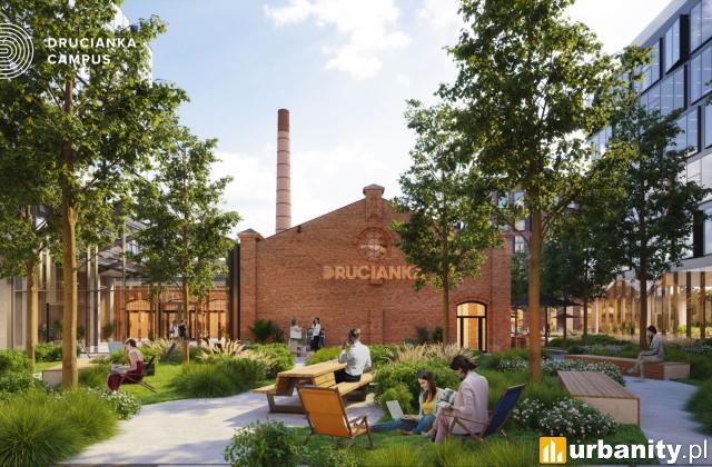 Drucianka Campus wchodzi w kluczowy etap realizacji, wiz. materiały inwestora