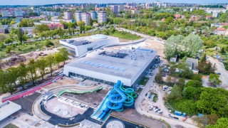 Tak obecnie wygląda budowa Fabryki Wody w Szczecinie, fot. Alstal