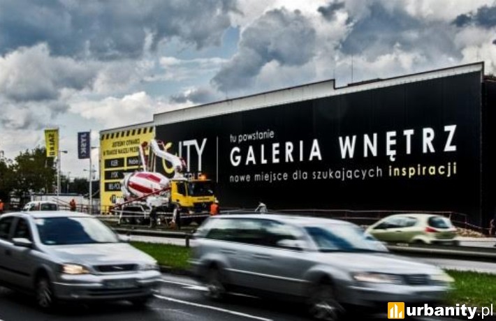 Projekt Galerii Wnętrz City Meble w Gdańsku