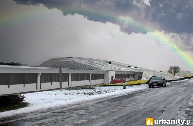 Projekt nowej hali sportowej w Bydgoszczy, wiz. UM Bydgoszcz