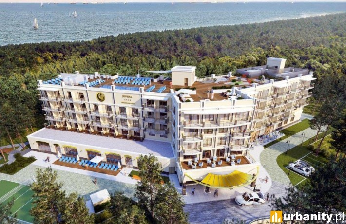 Juvena Wellness & Spa w Międzywodziu, wizualizacja, wiz. materiały inwestora