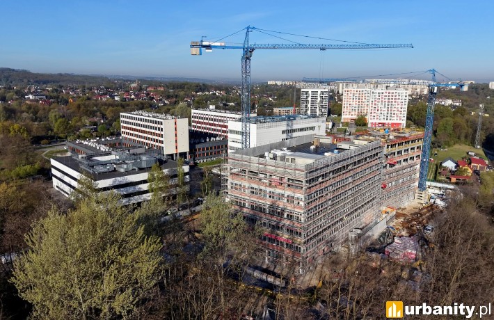 Nowy budynek Kampusu Medycznego Collegium Medicum UJ, fot. Warbud