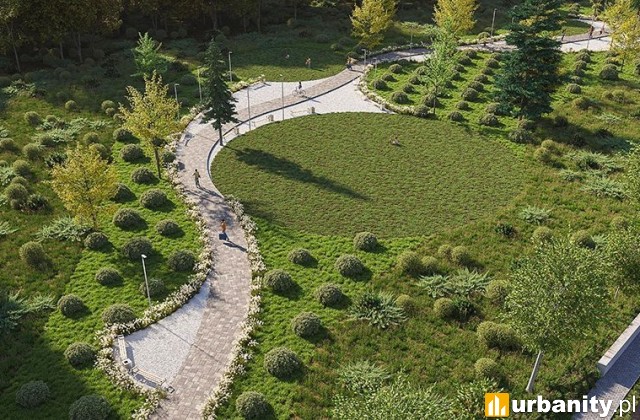 Planowane osiedle przy ulicy Warszawskiej w Kielcach, wiz. materiały dewelopera