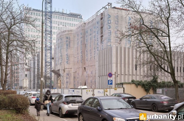 Muzeum Getta Warszawskiego, budowa styczeń 2026 r., fot. 1943.pl