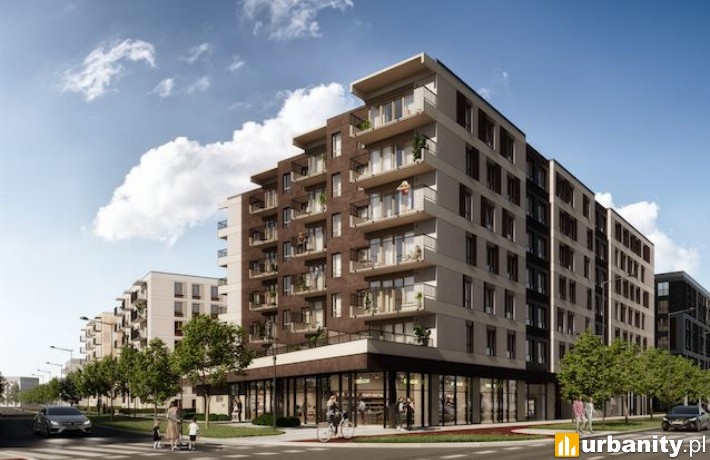 Nexity Bemosphere, wizualizacja osiedla, wiz. materiały dewelopera