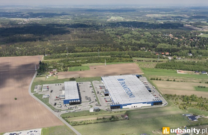 Panattoni Park Zgierz, wizualizacja, wiz. materiały inwestora