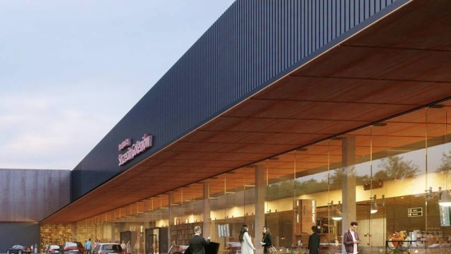 Projekt rozbudowy Portu Lotniczego Goleniów-Szczecin, wiz. materiały inwestora