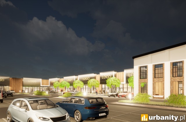 Retail Park Sulęcin, wiz. materiały prasowe