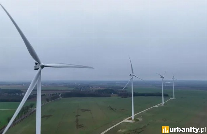 Farma wiatrowa Grupy Tauron na Pomorzu, fot. Tauron