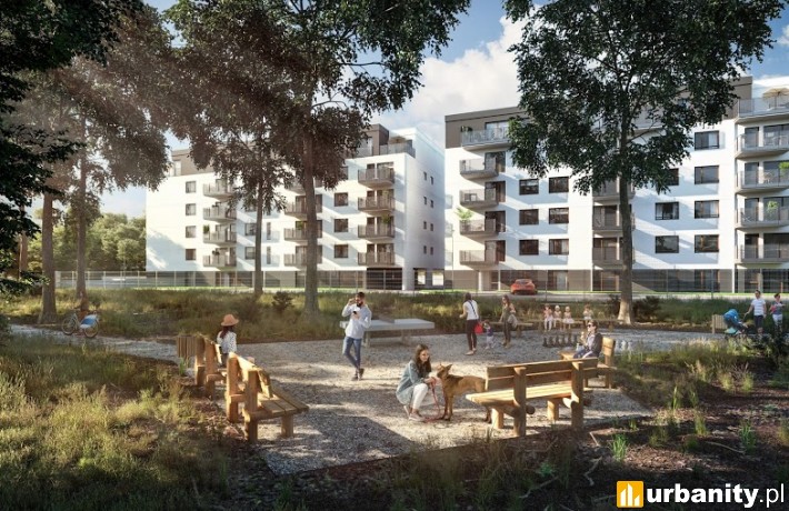 Projekt osiedla Wyspiarska Forêt
