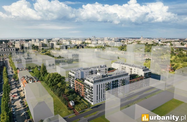 Wizualizacja osiedla Atrium we Wrocławiu, wiz. Archicom