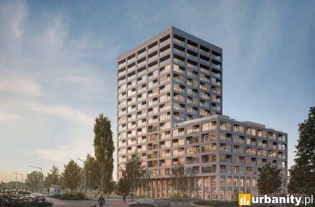 Projekt osiedla Jaracza 79 we Wrocławiu, wizualizacja, wiz. materiały dewelopera