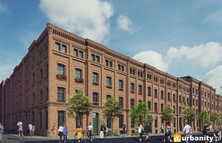 Projekt rewitalizacji famuł robotniczych przy Ogrodowej w Łodzi, fot. materiały prasowe