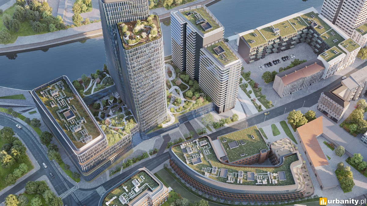 Powstaje wieża biurowa i mieszkaniowa największego projektu mixed-use we Wrocławiu - Quorum