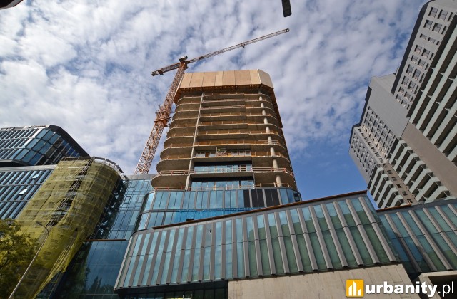 Quorum Tower, postęp prac budowlanych, fot. alsen strasse 67