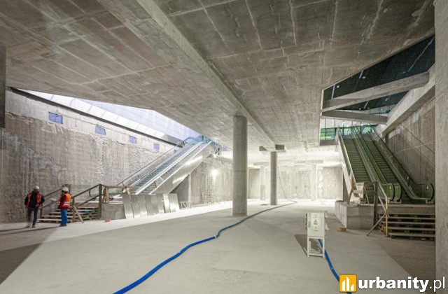 Zbliża się połączenie tunelu z przystankiem pod Dworcem Zachodnim, fot. Tramwaje Warszawskie