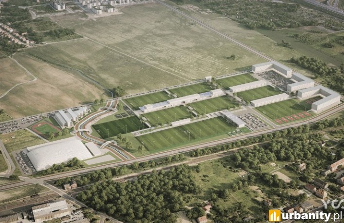 Wrocławskie Centrum Sportu (wizualizacja YOON Group)