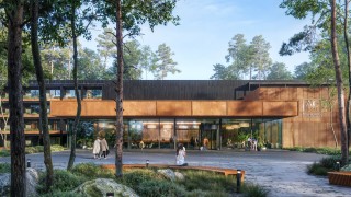 Projekt hotelu AC by Marriott w Jachrance, wiz. materiały inwestora