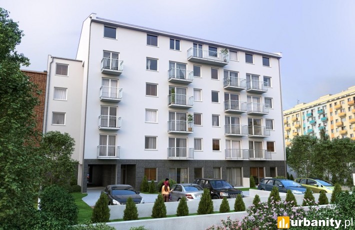 Wizualizacja budynku Atrium Sielska 22 w Poznaniu